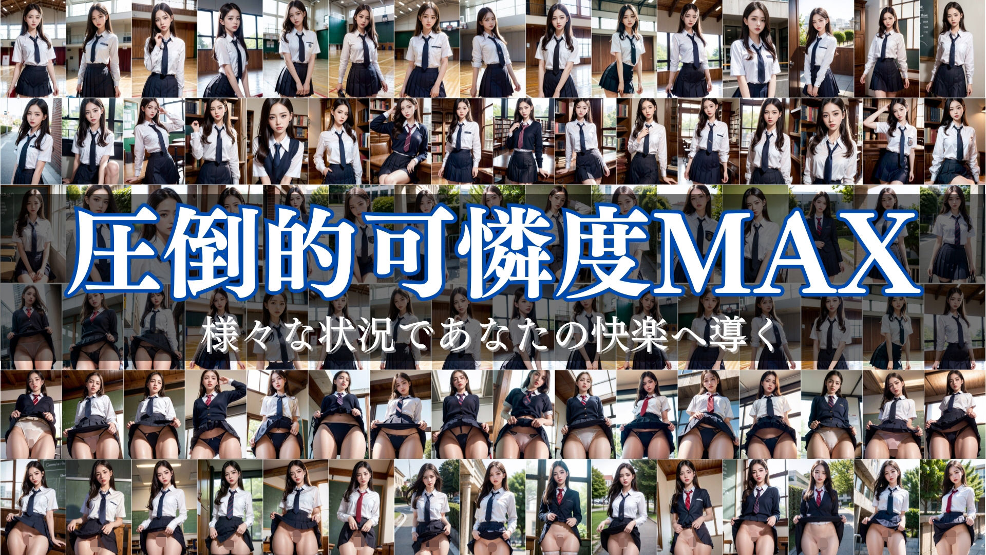 サンプル画像1:生意気生徒の初体験(AIパール) [d_356592]