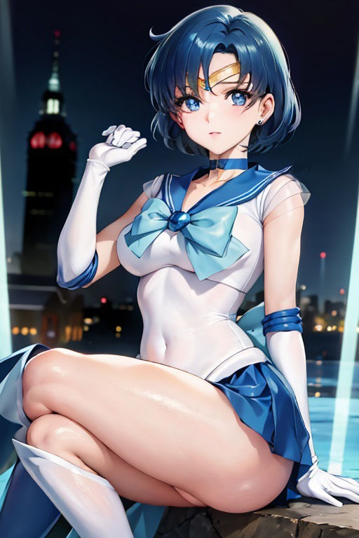 サンプル画像1:美少女戦士マーキュリー 敗北の処女喪失SEX(ファルコンα) [d_356625]