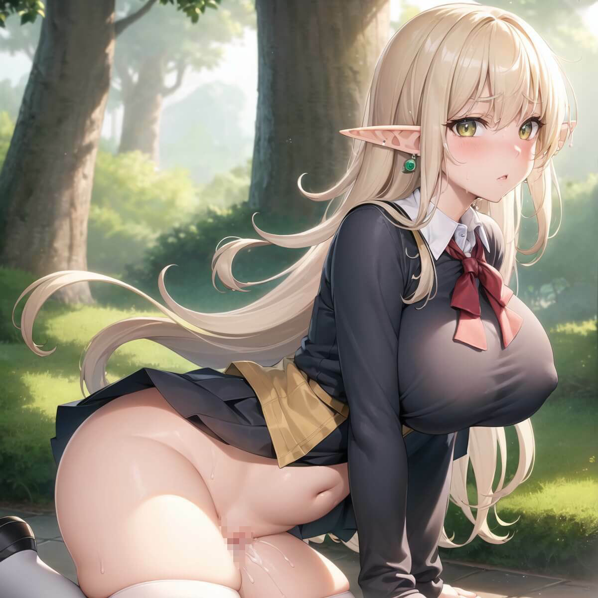 サンプル画像4:美少女エルフとラブラブエッチ4【豪華CG400枚収録】(ルルのアトリエ) [d_356647]