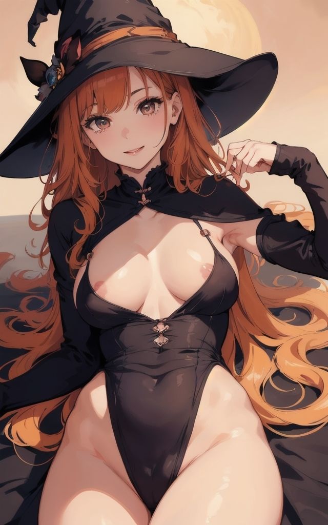 サンプル画像2:魔女たちの誘惑【AIイラスト集】(AI picture factory) [d_356649]