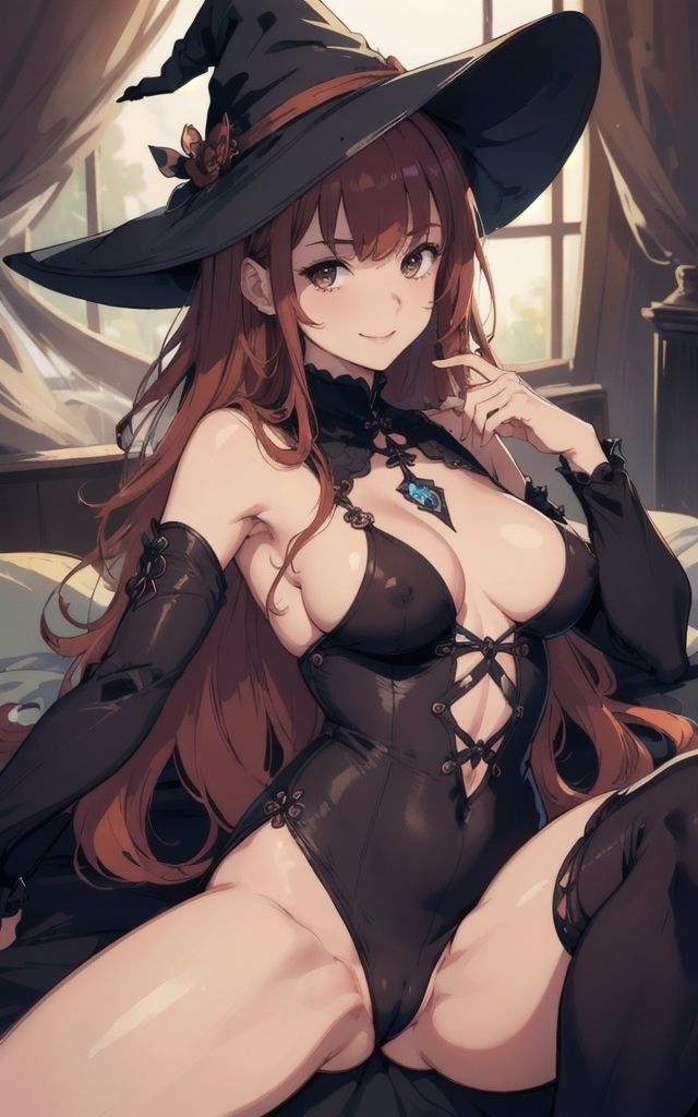 サンプル画像4:魔女たちの誘惑【AIイラスト集】(AI picture factory) [d_356649]