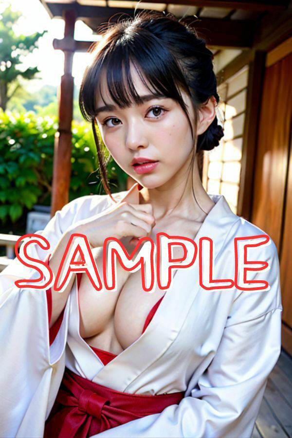 サンプル画像1:罰当たりな巨乳アピール巫女は中出しされてもしょうがない！？(ちゃんぽんちゃん) [d_356714]