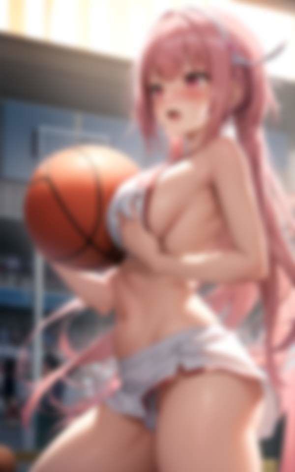 サンプル画像2:淫乱バスケ部 試合中にバイブリモコンON(ぷにっぷに) [d_356721]