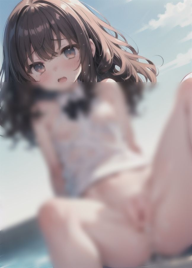 サンプル画像3:水泳部は夏休み｜プールで中出し(独占欲) [d_356724]