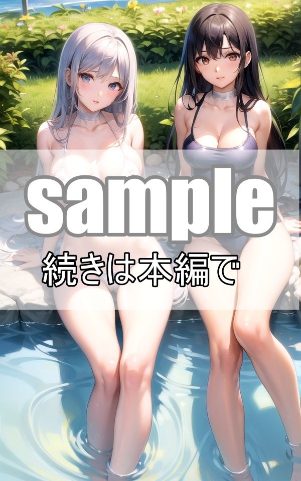 サンプル画像4:えっちな攻めすぎた卑猥水着撮影会(淫夢生成器) [d_356725]