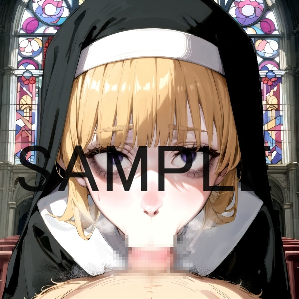 サンプル画像2:やさぐれシスターのCG集(Rana) [d_356727]