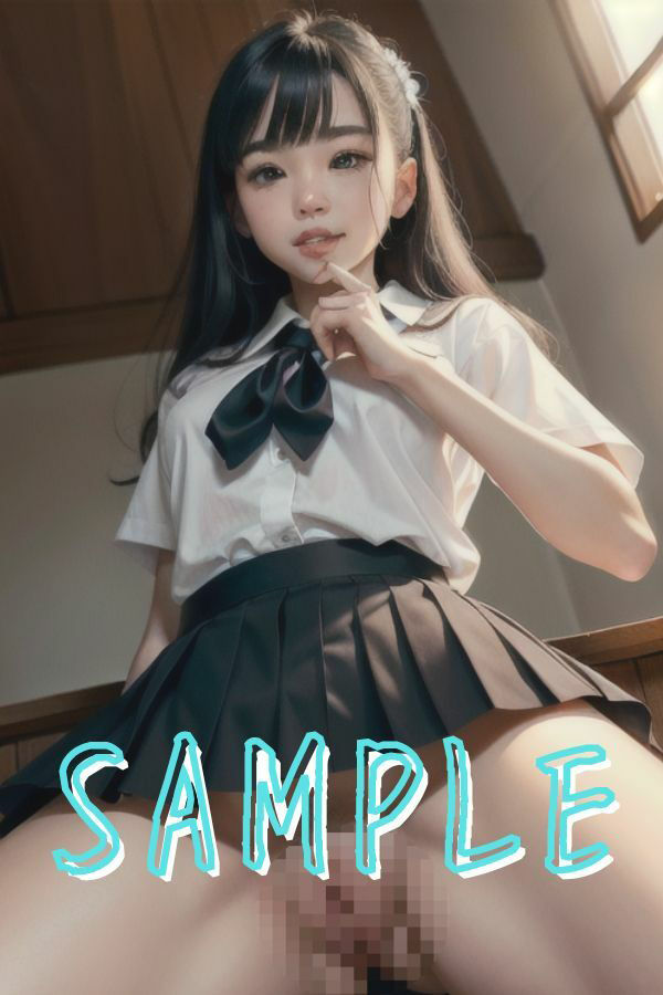 サンプル画像1:パンチラでは飽き足らない 刺激に飢えた少女たち(AI美女らぼ) [d_356737]