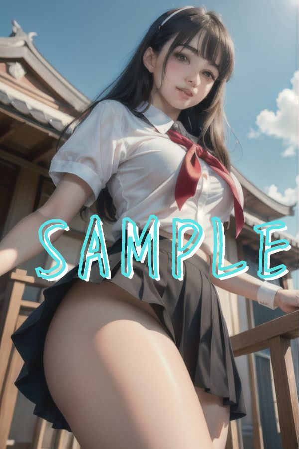 サンプル画像2:パンチラでは飽き足らない 刺激に飢えた少女たち(AI美女らぼ) [d_356737]