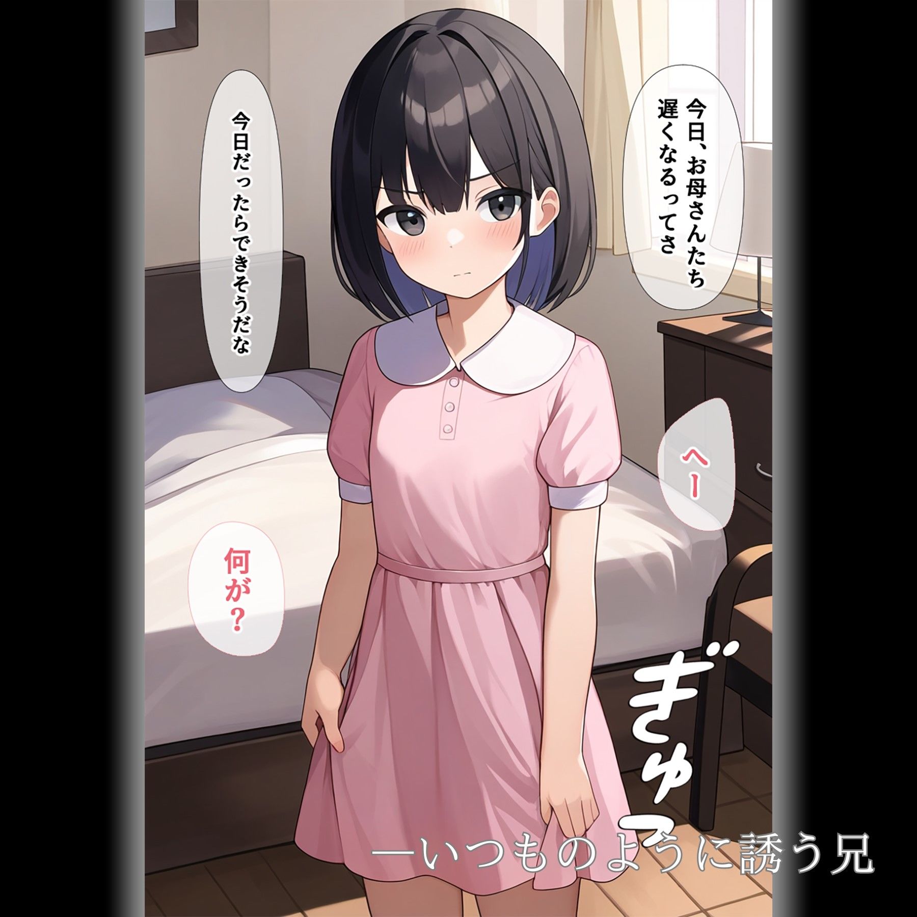 サンプル画像2:大好きなお兄ちゃんとの性生活（セックスライフ）で妊娠する妹(Clavicle) [d_356739]