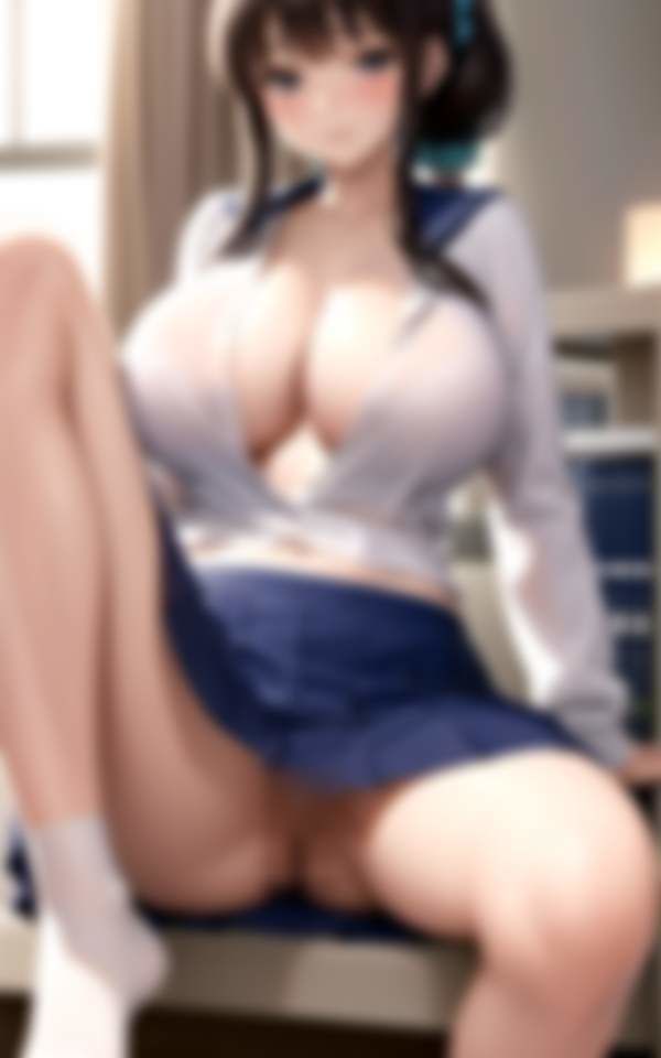 サンプル画像3:デカ乳のあの子と・・・ 見せつけ・マンすじくっきり・放課後の秘密(ぷにっぷに) [d_356743]