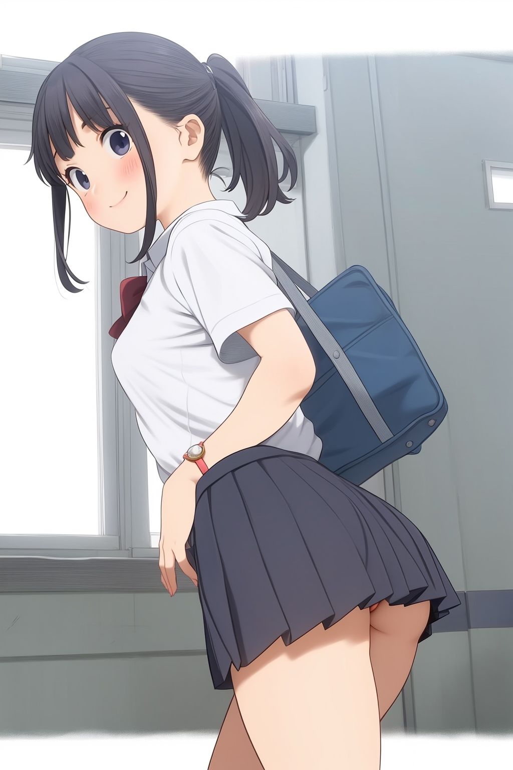 サンプル画像1:かわいい制服少女！ハメハメやりたい放題(えーあいきゅーたー) [d_356753]