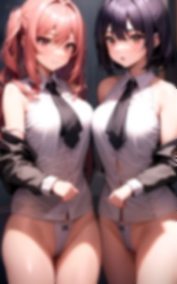 サンプル画像3:処女が頑張ってエロい衣装でエッチなハーレムご奉仕する撮影記録集(AIエンジェル) [d_356863]