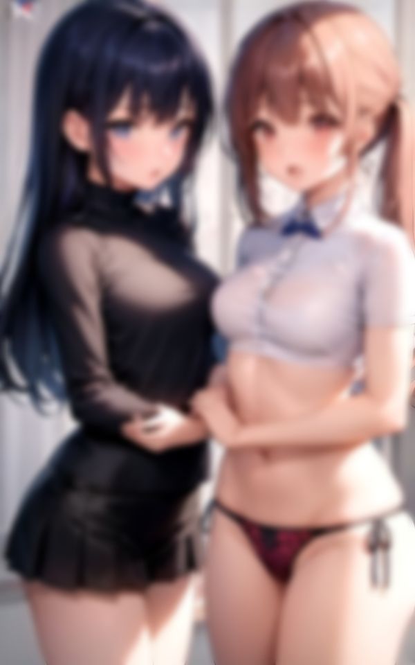 サンプル画像6:処女が頑張ってエロい衣装でエッチなハーレムご奉仕する撮影記録集(AIエンジェル) [d_356863]