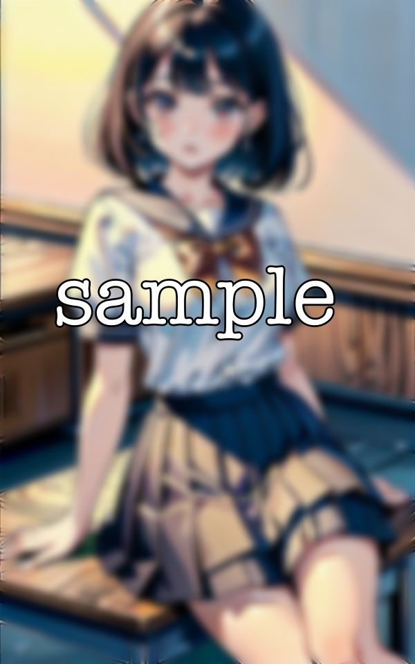 サンプル画像5:放課後にクラスで一番エロかわいい童顔Dカップの美少女から告白・・・セーラー服スペシャル(天頂絶頂スタイル) [d_356864]