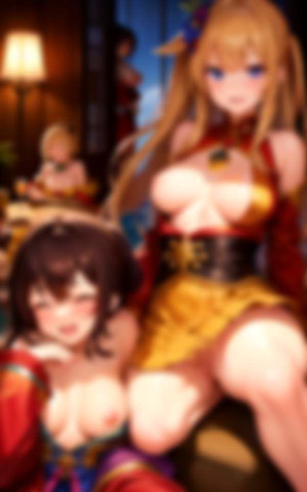 サンプル画像3:アイドルのライブ後の打ち上げに乱入したら、泥●したアイドル達と大乱交(秘密の彼女達) [d_356891]