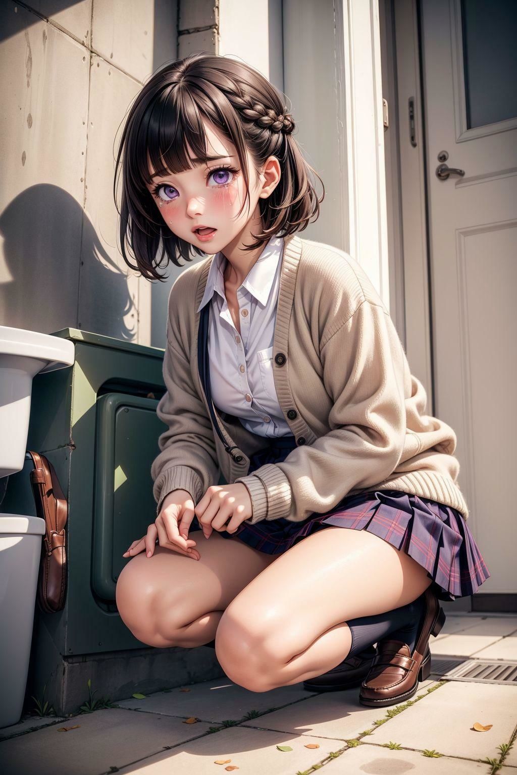 サンプル画像2:おしっこする場所どぉこだ(ネオンノクターン) [d_356996]