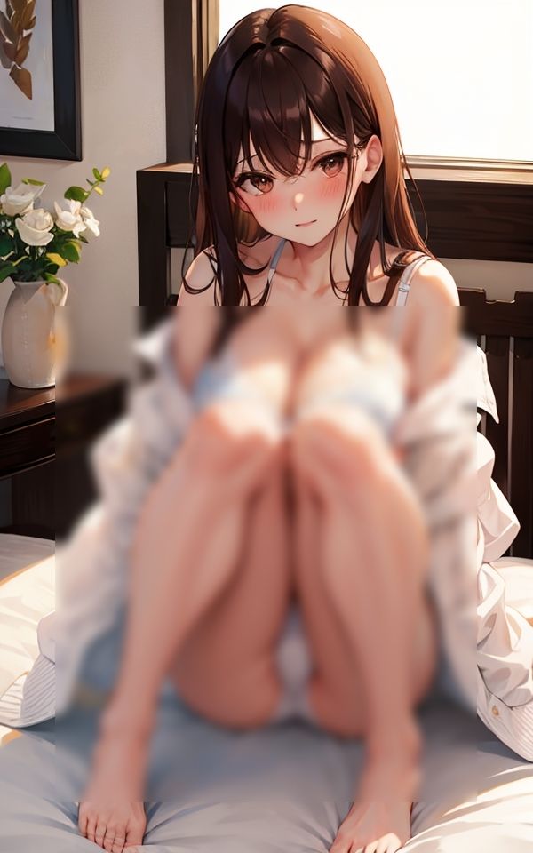 サンプル画像1:パンチラ少女 〜エッチなしゃがみパンチラ〜(スタジオフェチ) [d_357063]