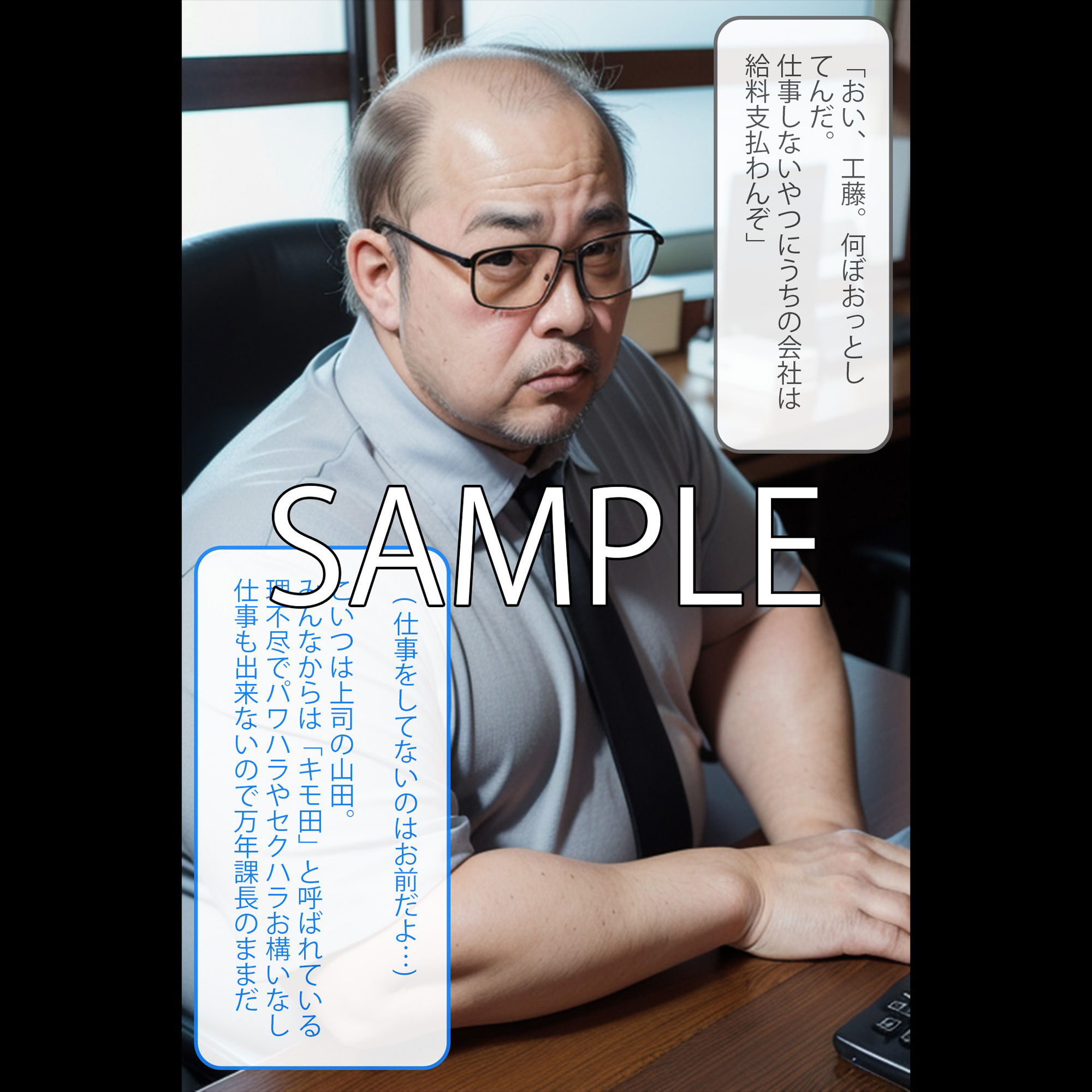 サンプル画像4:憧れの先輩の本当の姿は(第3ボタン) [d_357070]