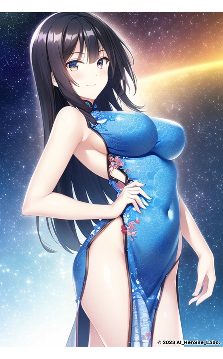 サンプル画像5:1つの呪文で生み出された100人のAI妄想美少女-28【中国4000年のえちチャイナドレス女子編】(AIヒロイン研究会) [d_357113]