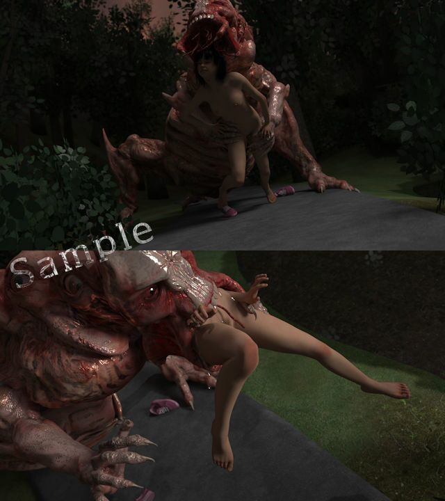 サンプル画像1:胎内触手淫獣4〜繁殖の森〜(ChapterX) [d_357121]