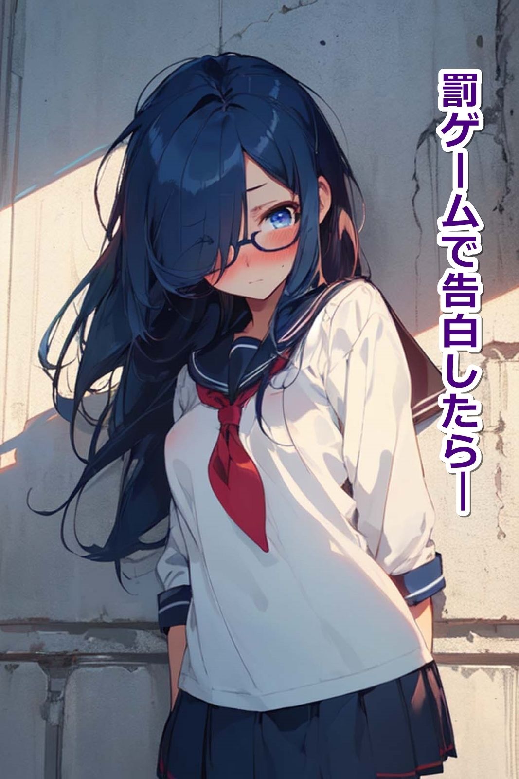 サンプル画像3:罰ゲームでクラスの目隠れ女子に告白したら、想像の100倍エロくて可愛すぎた件(くまとねこ屋) [d_357223]