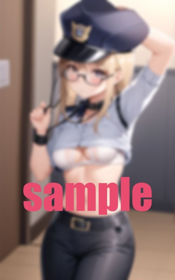 サンプル画像1:婦人警官募集中！おっぱいは世界を救う(あまあまくん) [d_357254]