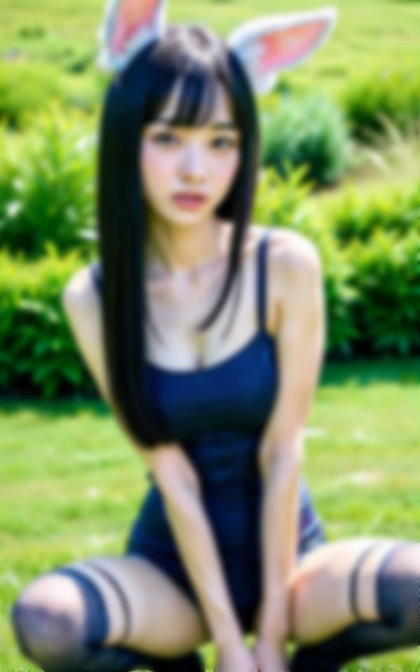 サンプル画像6:処女の女友達がアニマルコスプレで大胆誘惑Hなポーズで悩殺激写86枚(AI女神) [d_357274]