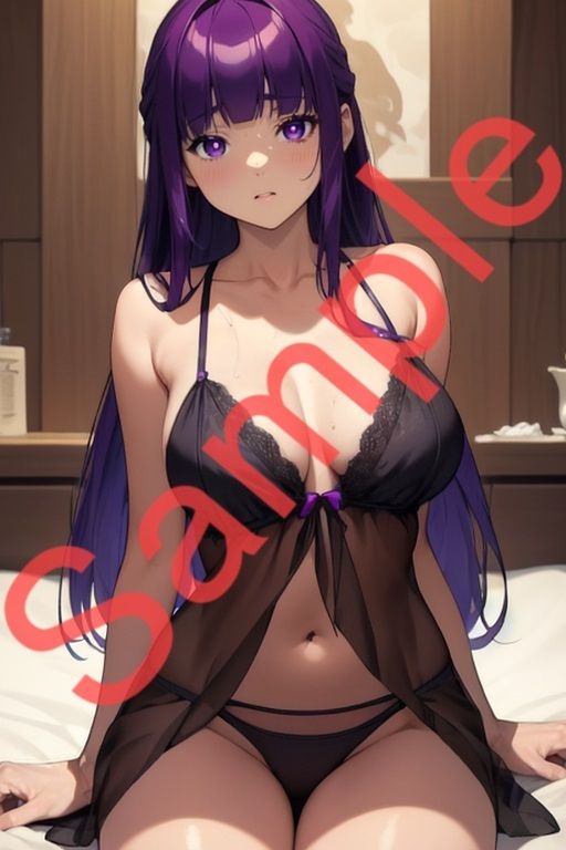 サンプル画像3:葬送のフ◯ーレン/フ〇ルン エロCG集(金の宝箱) [d_357292]