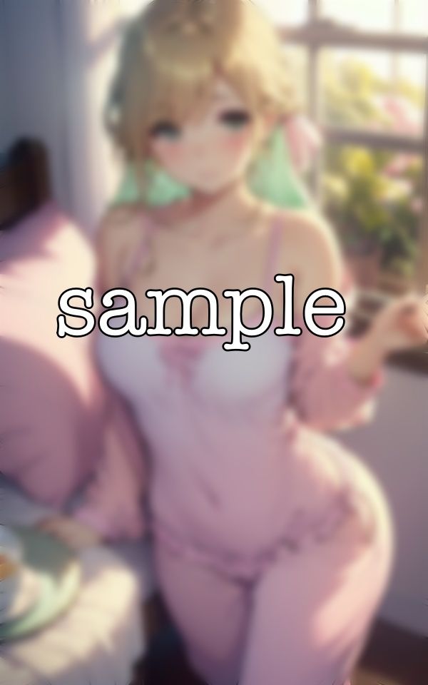 サンプル画像1:童貞オタクVS推し｜推し活で紳士的にありたい僕と挑発する推しのパジャマの攻防戦！(美少女戦隊神レンジャー) [d_357360]