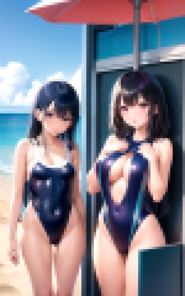 サンプル画像2:ハーレム水泳部〜合宿の誘惑〜(濡れゆくシナプス) [d_357397]