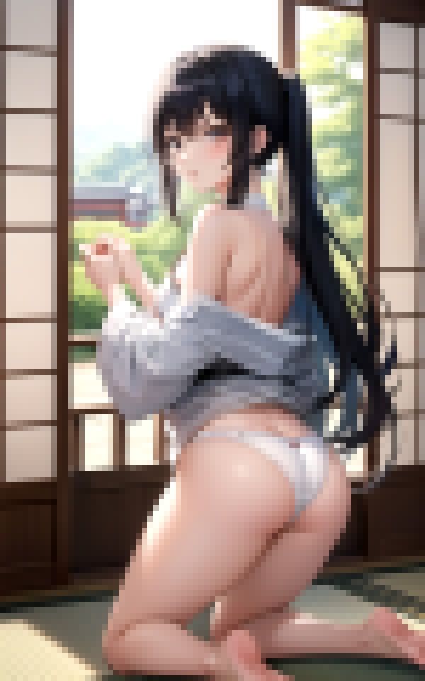 サンプル画像2:貞淑な未亡人が喪服の下に秘めた情欲…(濃厚なる接続) [d_357436]