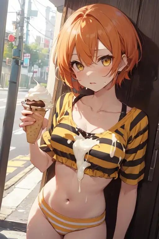 サンプル画像5:虹かけ誌 ラブライブ！ イラスト集11 星空凛 ソロでも売れてみせるにゃ(九情承太郎商店) [d_357462]