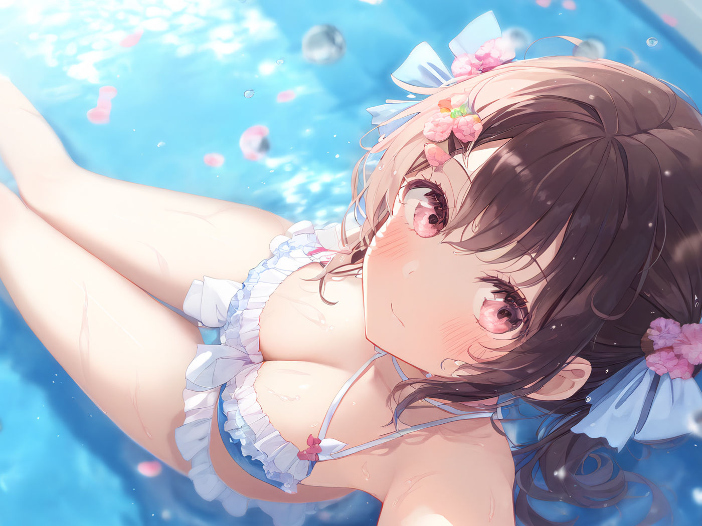 サンプル画像3:かわいいカノジョとビキニデートVol.2(ダリアの秘密基地) [d_357583]