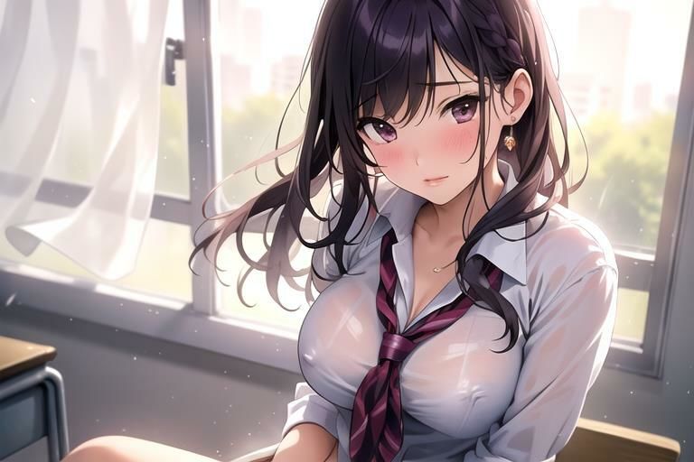 サンプル画像2:【欲望の教室】 誰かに見られてもいい… 広がる欲望 たがが外れた僕らは 求めあい続けた ＃1(娘たちの素肌) [d_357593]