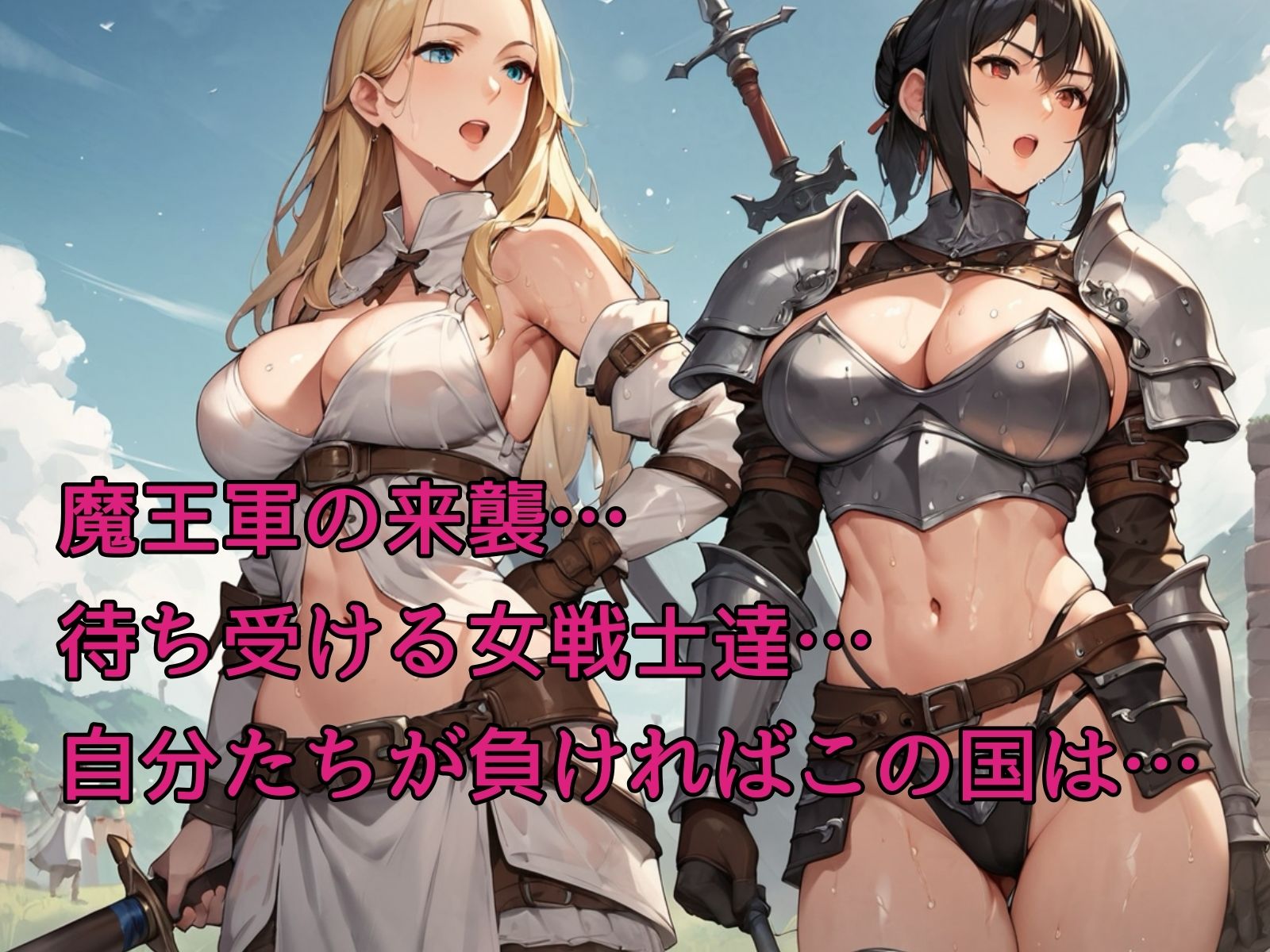 サンプル画像1:魔物に滅ぼされた女の国(チョコラッテ) [d_357631]