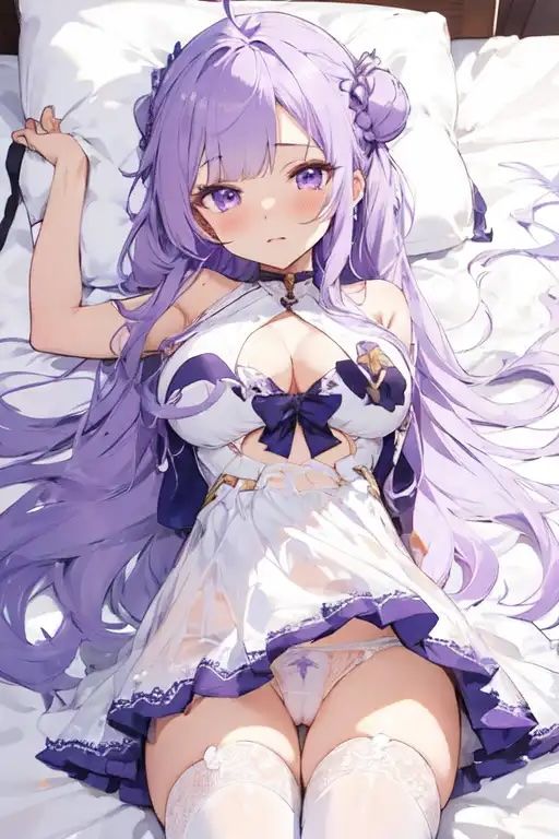 サンプル画像2:虹かけ誌 アズールレーン イラスト集4 ユニコーン のーぱん、はずか、しい(九情承太郎商店) [d_357654]