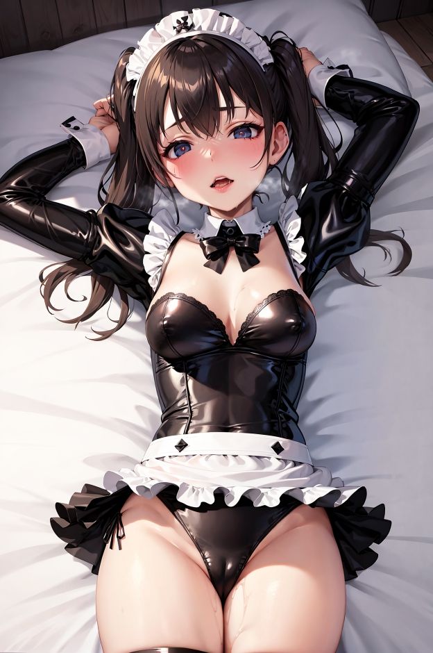 サンプル画像3:ラバーメイド誘惑記録集III(AI堕ちランド) [d_357693]