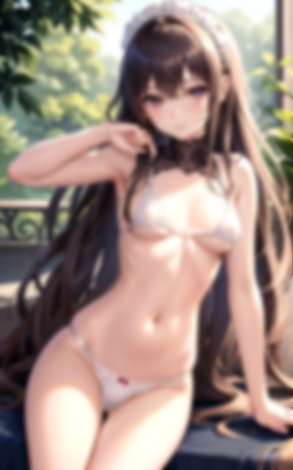 サンプル画像2:可愛すぎる新人メイドが童貞の僕にHなご奉仕(AIラブガール) [d_357769]