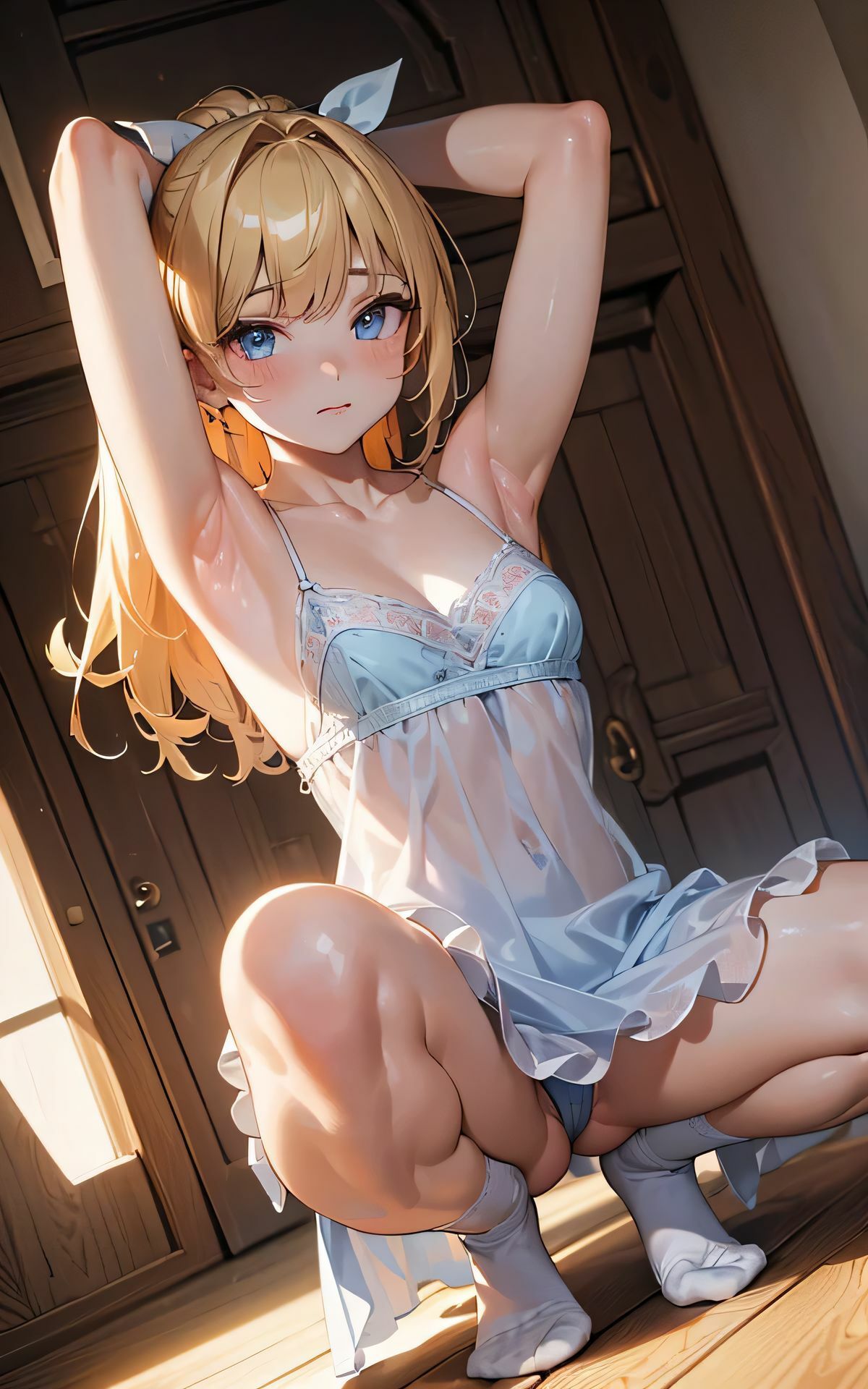 サンプル画像3:Kawaii！ girls collection 7 『美女×下着×ネグリジェ』(Kawaii！ girls project) [d_357982]