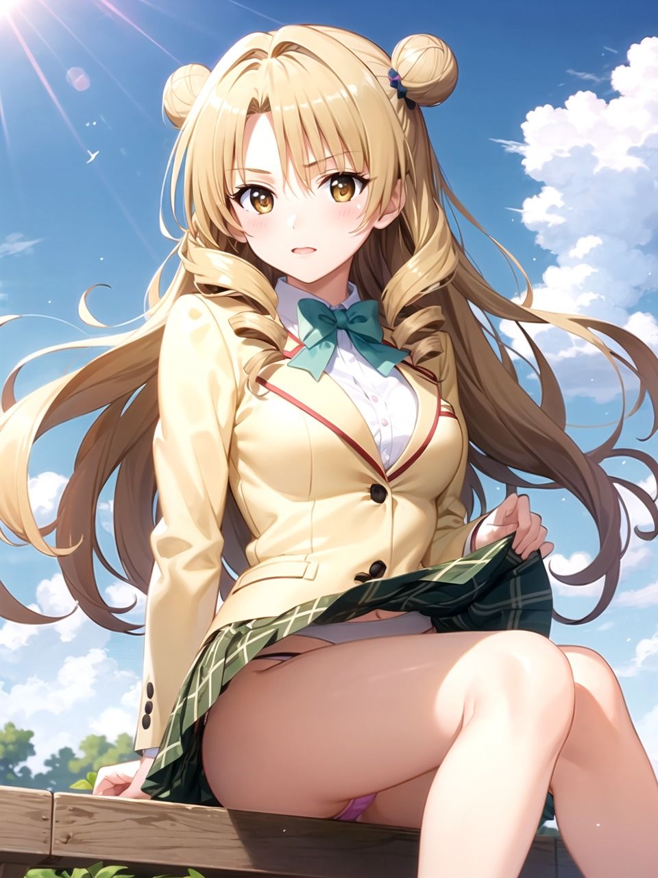 サンプル画像4:とらぶる 天条院〇姫 パンチラ集(AI同人Lab) [d_358062]