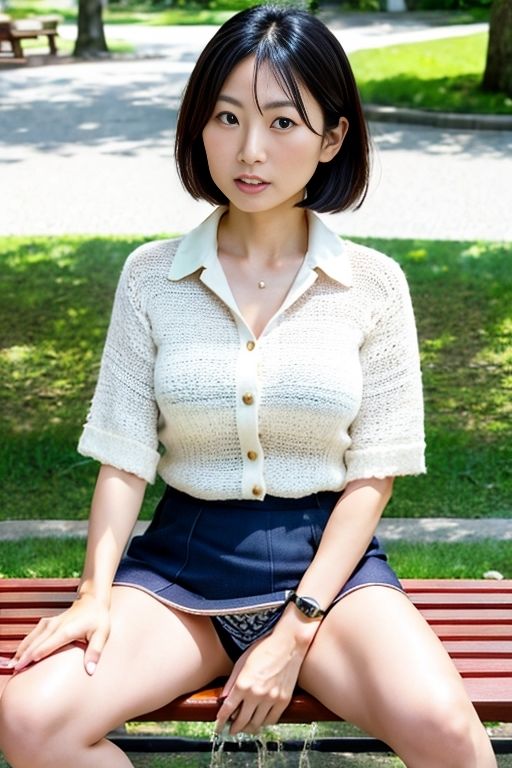 サンプル画像2:人妻おもらし(P-AI planning) [d_358103]