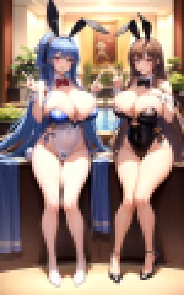 サンプル画像3:変態バニーのおもてなし(ミスティックメモリ) [d_358145]