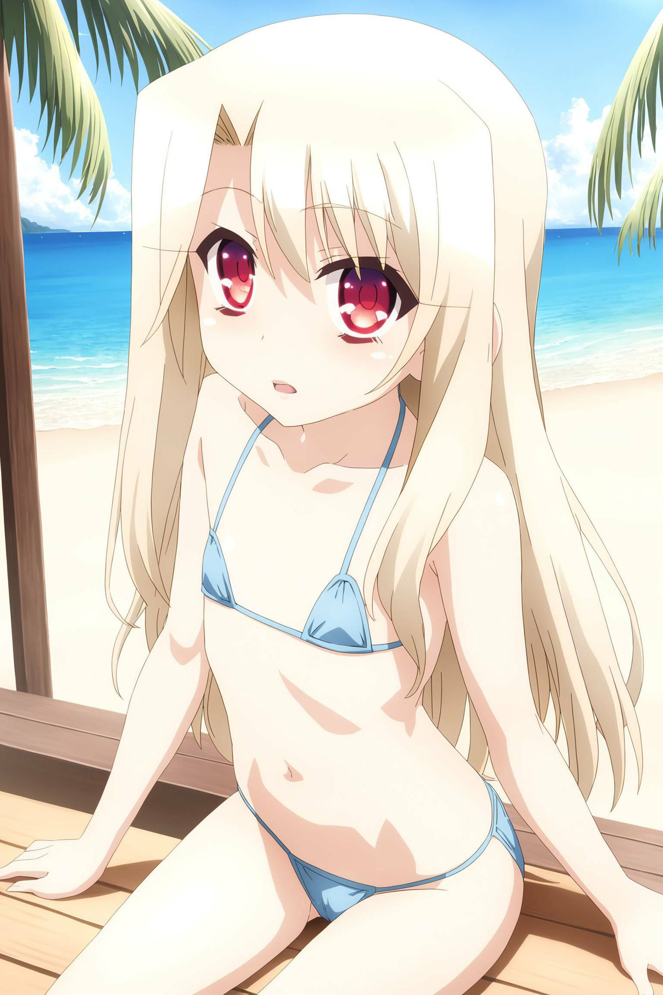 サンプル画像1:イリヤちゃんの夏休み〜南国ロ●コン島〜(モンターニャベロニカ) [d_358150]