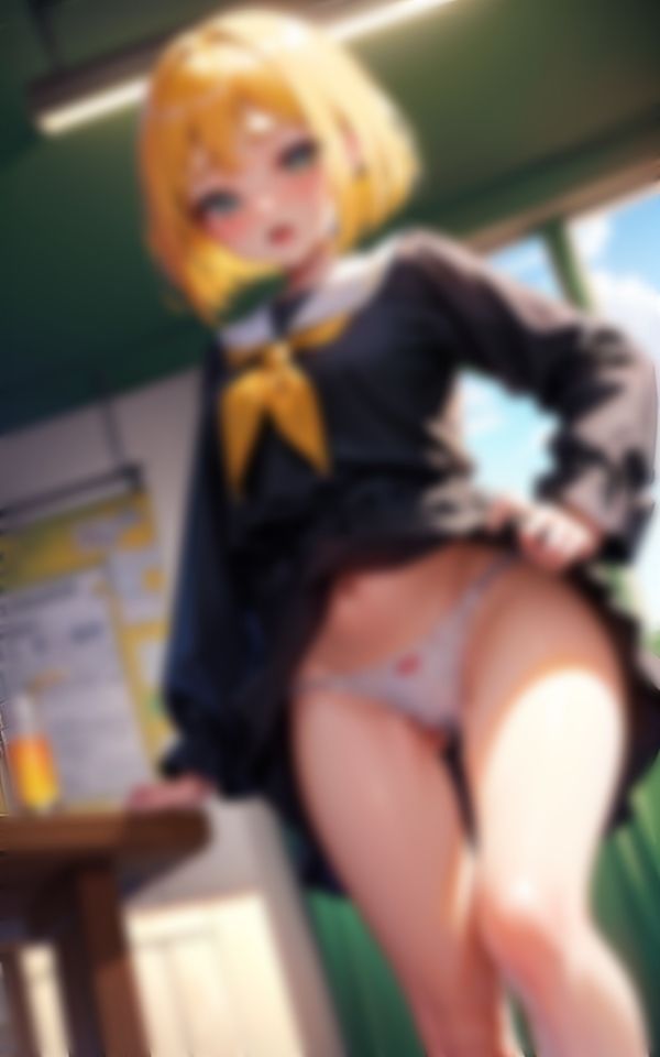 サンプル画像3:ホームステイ先のルールがこの格好なんですよね？(panpanyamaDX) [d_358181]