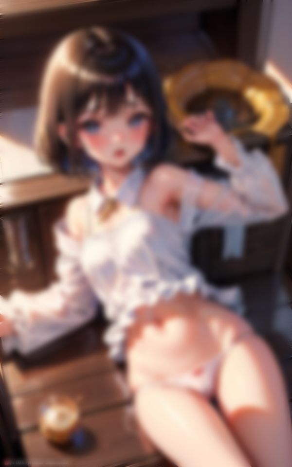 サンプル画像4:ホームステイ先のルールがこの格好なんですよね？(panpanyamaDX) [d_358181]