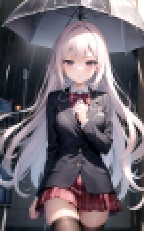 サンプル画像4:雨に打たれながら君を見ていた(ラストフルエンシー) [d_358189]