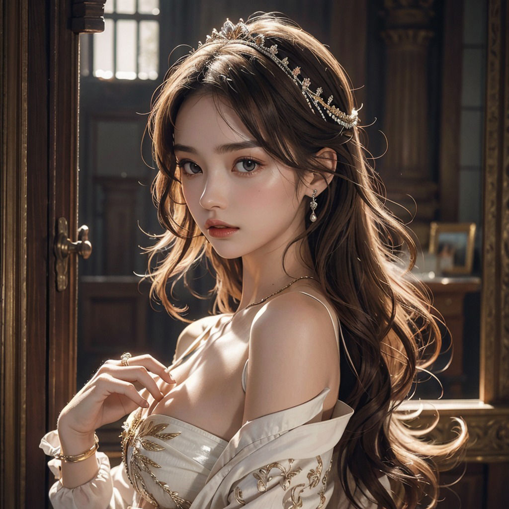 サンプル画像1:AI創造美女 ヌード・クイーン400ページ＃7(AI創造美女) [d_358523]