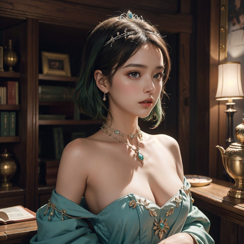 サンプル画像4:AI創造美女 ヌード・クイーン400ページ＃7(AI創造美女) [d_358523]