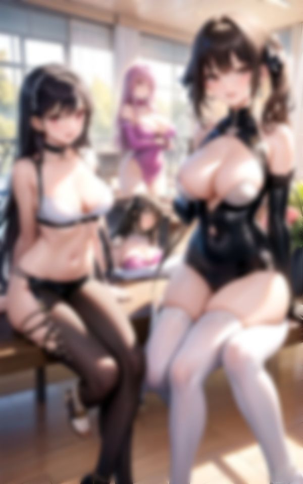 サンプル画像5:童貞くんの就職先はHなバカンスハーレム天国(AIの悪戯) [d_358536]