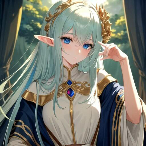 サンプル画像2:えっちなエルフでもかわいがってもらえますか？(えちえちおっぱい) [d_358539]